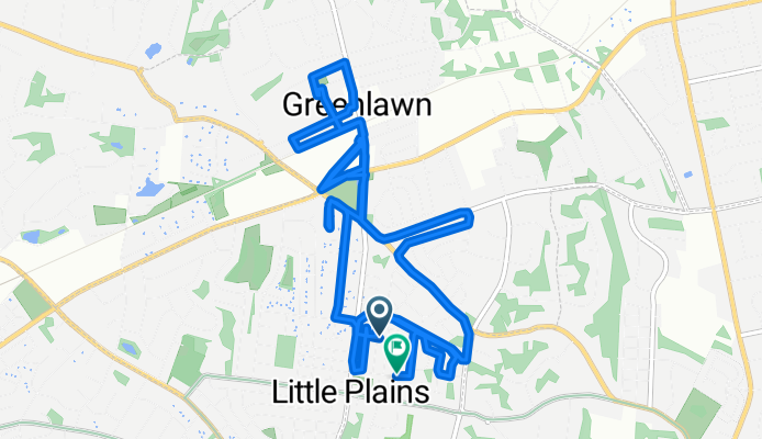 Jamaica Ave, Greenlawn to Jamaica Ave, Greenlawn