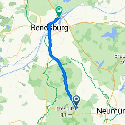 L121 nach Am Kamp 3A