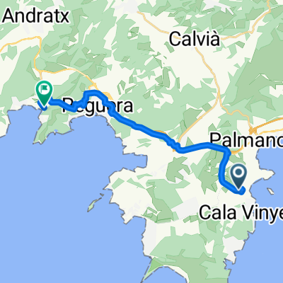 Camí Porrassa (11050) z Camí Salinar