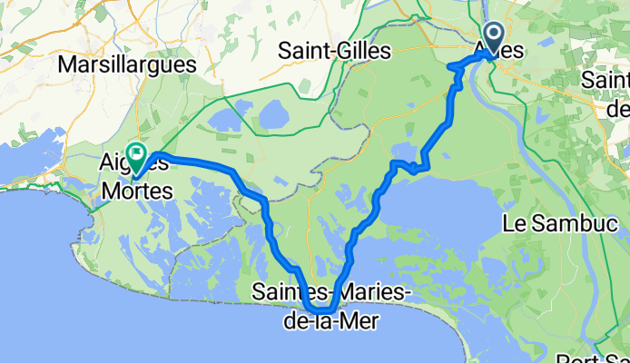 From Arles to Aigues-Mortes