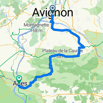 From Avignon to Arles