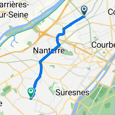 Rue Colbert, Colombes à Avenue du 18 Juin 1940, Rueil-Malmaison