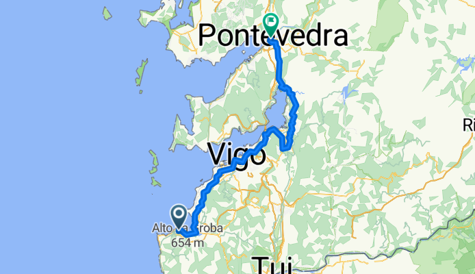 Von Baiona bis Pontevedra