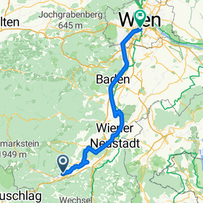 Stuppacher Straße, Buchbach to Passage Südtiroler Platz Hauptbahnhof, Vienna
