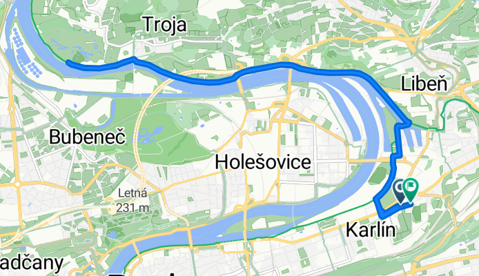 Nekvasilova, Prague 8 to Nekvasilova, Prague 8