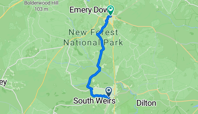 From Brockenhurst to Lyndhurst