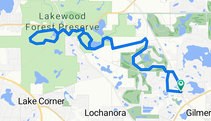 W Sylvan Dr, Mundelein to W Sylvan Dr, Mundelein