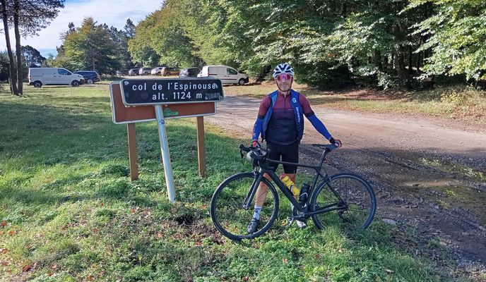 Foto 1 de la ruta de Bikemap "COL DE L'ESPINOSE (por Poujouls-sur-Orb)"