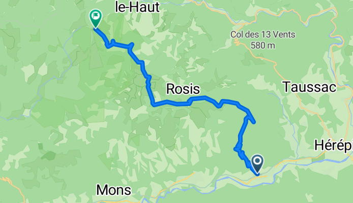 COL DE L'ESPINOSE (por Poujouls-sur-Orb)