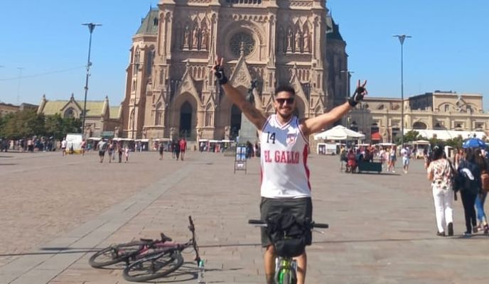 Foto 1 de la ruta de Bikemap "de casa a lujan"