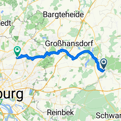 Von Trittau bis Hamburg