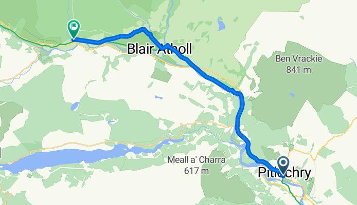 Pitlochry to Bruar