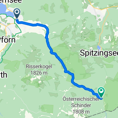 Rottachbrücke-Valepp (Kreuzung)