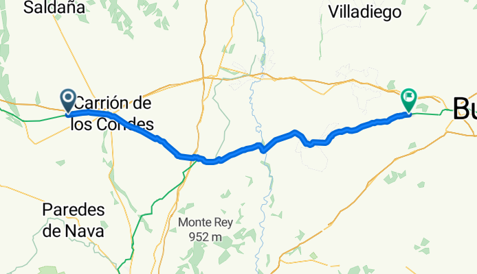 Bustillo del Páramo de Carrión - Hornillos del Camino