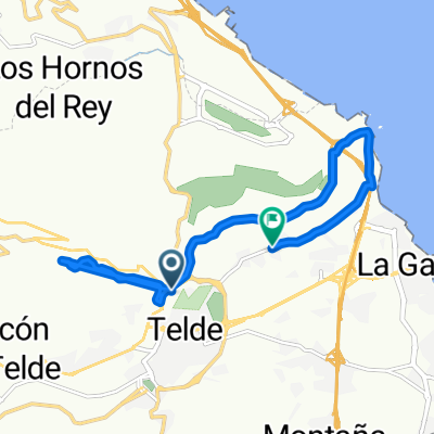 De Calle Santa Maria a Calle Antonio Benitez Macario