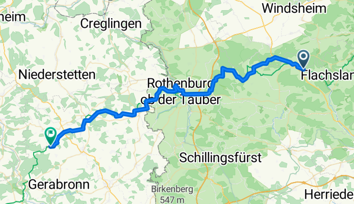 Oberdachstetten - Blaufelden