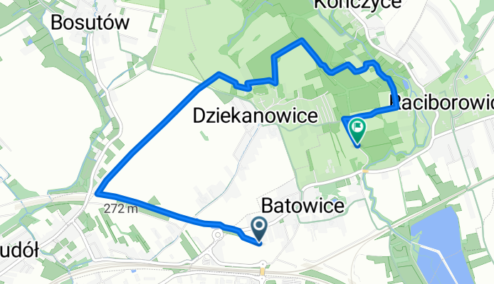 Trasa w Zielonki 3.09