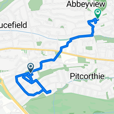 Pitcorthie Drive, Dunfermline to Lomond Crescent, Dunfermline