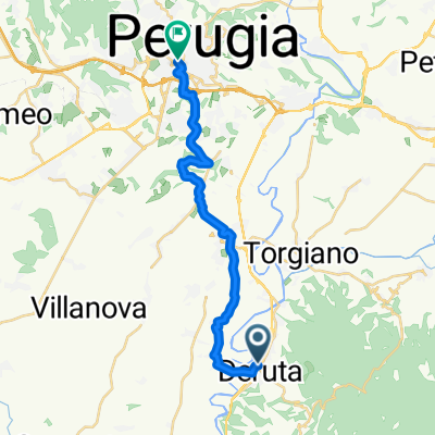 Da Via Tiberina Nord a Fontivegge