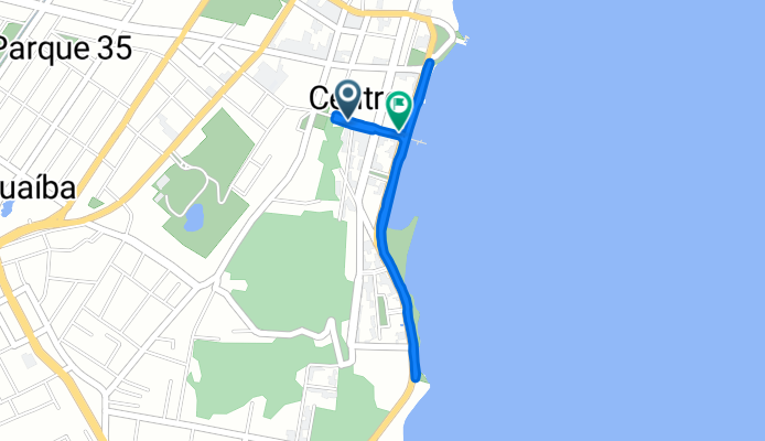 De Rua Aladin de AraĆŗjo Pinto a Rua Aladin de AraĆŗjo Pinto