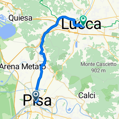 Via Santa Maria nach Via dell'Angelo Custode