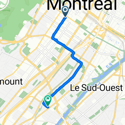 Boul de Maisonneuve Ouest, Montreal do Rue Turgeon, Montreal
