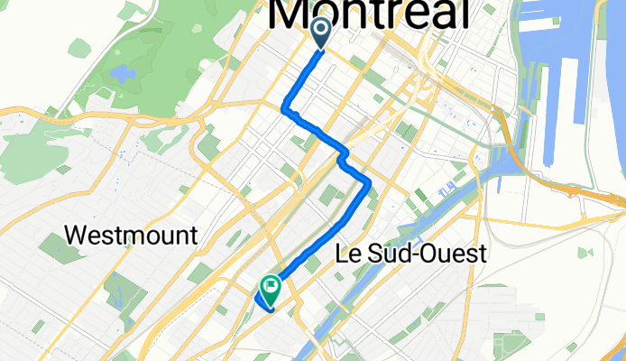 Boul de Maisonneuve Ouest, Montreal do Rue Turgeon, Montreal