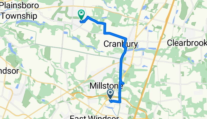 US-130 N, East Windsor to Ravens Crest Dr, Plainsboro