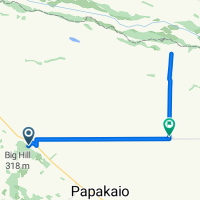 Gaudion Rd, Waitaki Bridge to Seven Mile Rd, Waitaki Bridge