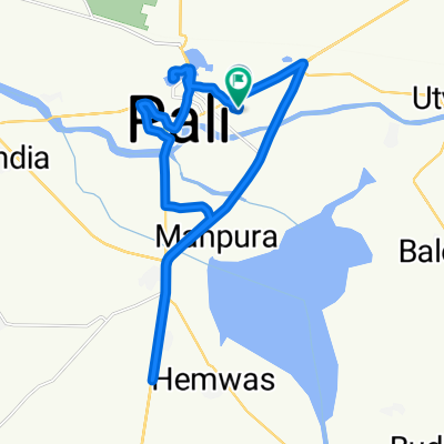 Indira Colony, Pali to Vidya Nagar, Pali