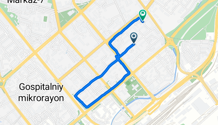 Said Baraka Street, Tashkent to Said Baraka Street, Tashkent