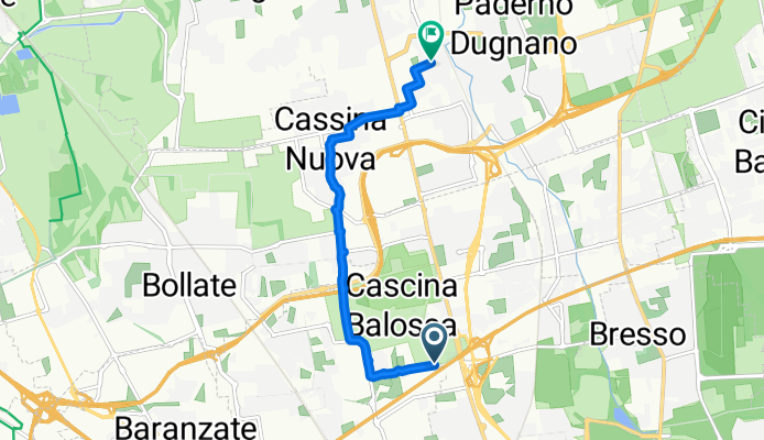 Da Via Cavour a Via Alfonso F. Lamarmora