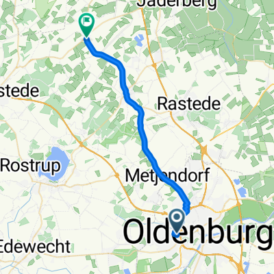 Blücherstraße, Oldenburg nach Wiefelsteder Straße, Wiefelstede