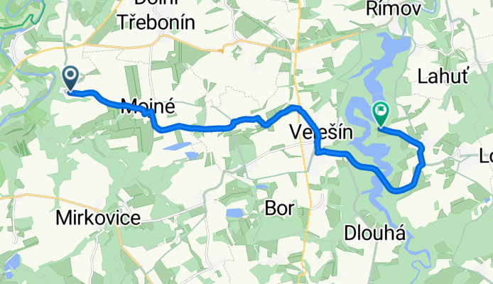 Černice, Mojné nach Sedlce, Svatý Jan nad Malší