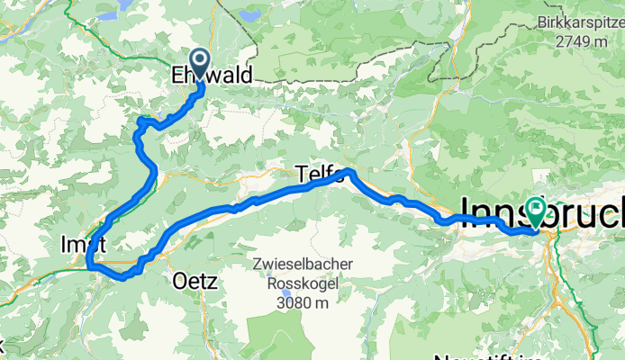 Ehrwald - Innsbruck