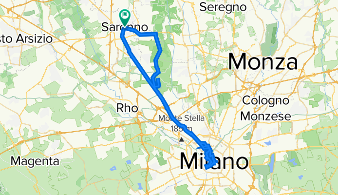 Saronno - Milano - Saronno