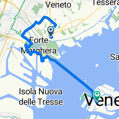 Mestre Carpenedo (Mestre Centro), Venice to Santa Croce, Venice