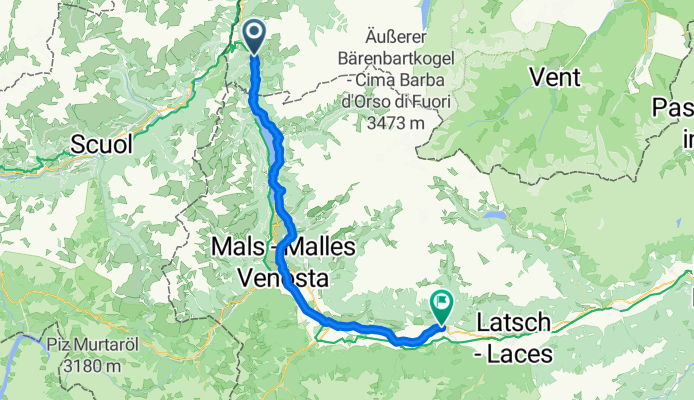 Nauders - Schlanders