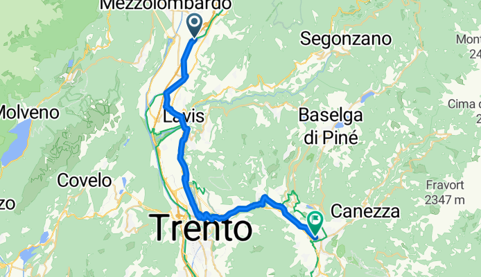 San Michele All'Adige - Pergine Valsugana