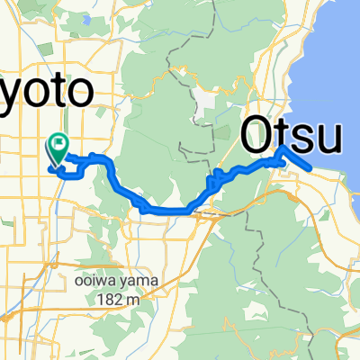 Kyoto to otsu biwa lake to kyoto