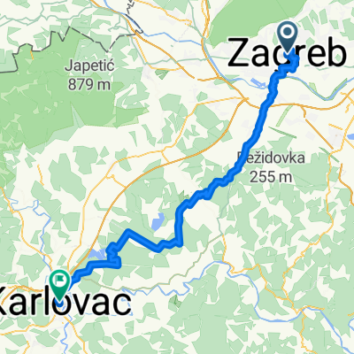 From Zagreb to Karlovac