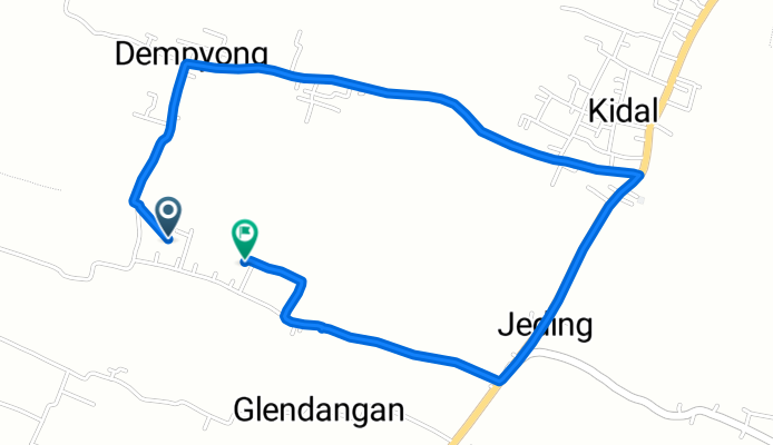 Glendangan to Glendangan