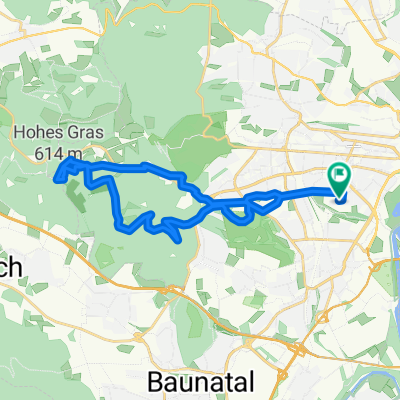 Theodor-Fliedner-Straße, Kassel nach Theodor-Fliedner-Straße, Kassel