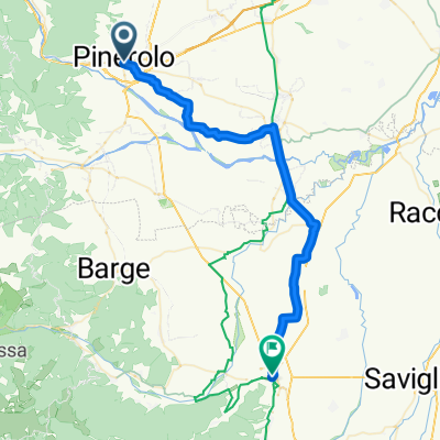 Via Clemente Lequio di Assaba, Pinerolo nach Corso Italia, Saluzzo