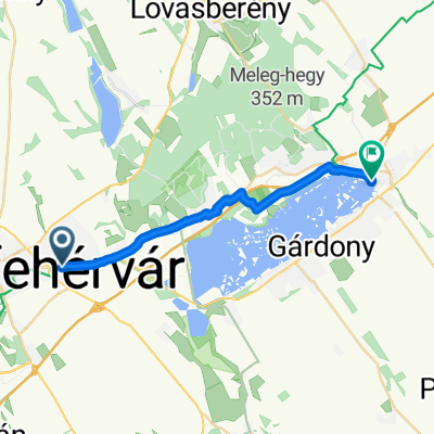 Dolovai sor, Székesfehérvár - Tópart utca, Velence