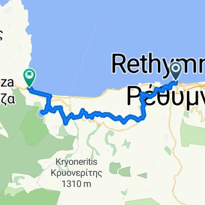 Moschoviti, Rethymnon nach Georgioupoli