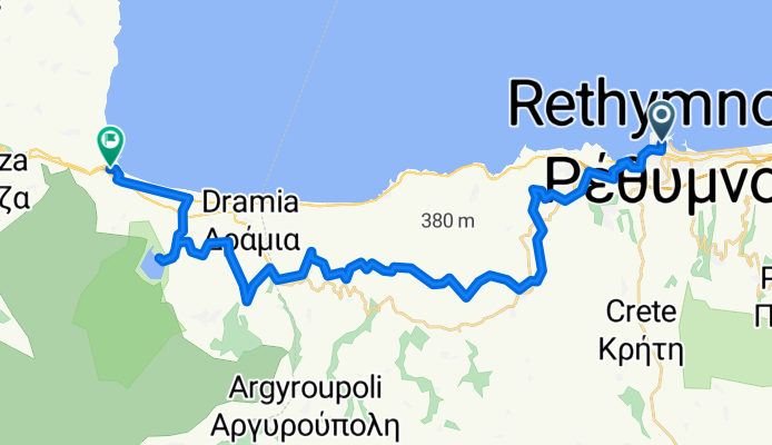 Moschoviti, Rethymnon nach Georgioupoli