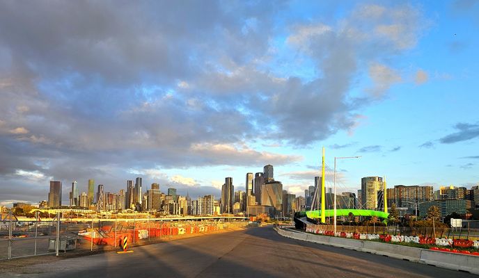 Photo 1 de l’itinéraire Bikemap « Wakefield Street to Kooyongkoot Road »