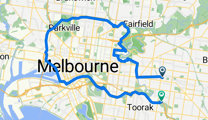 Wakefield Street to Kooyongkoot Road