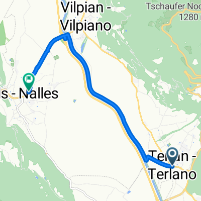 Kirchgasse nach Sankt - Vigil - Straße